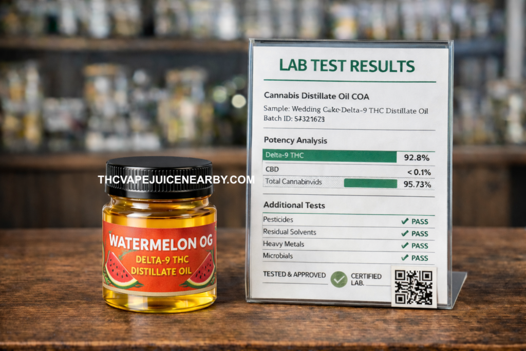 Delta-9 THC Distillate Oil