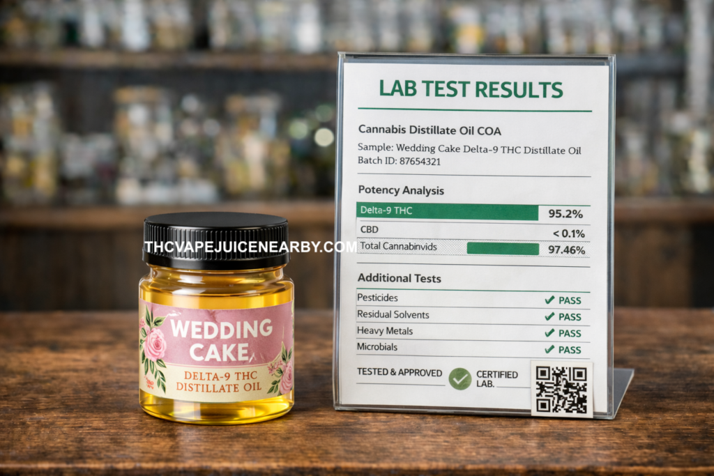 Delta-9 THC Distillate Oil