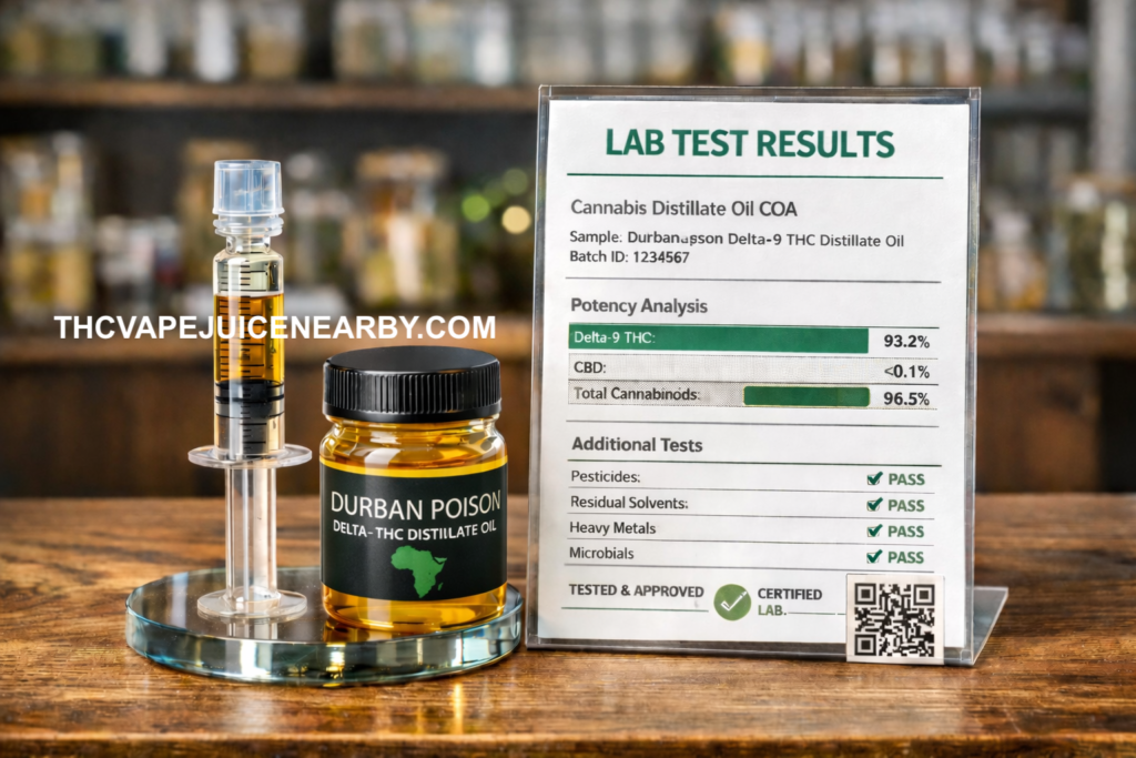 THC Distillate Oil